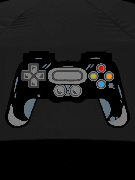 Retro Controller Silhouette