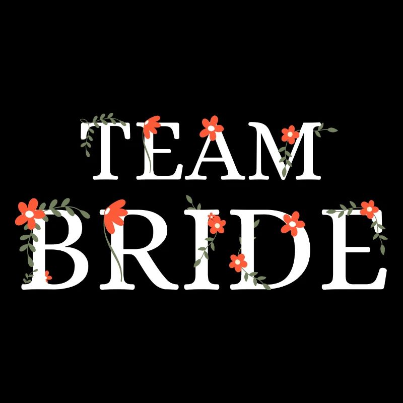Floral bridle team