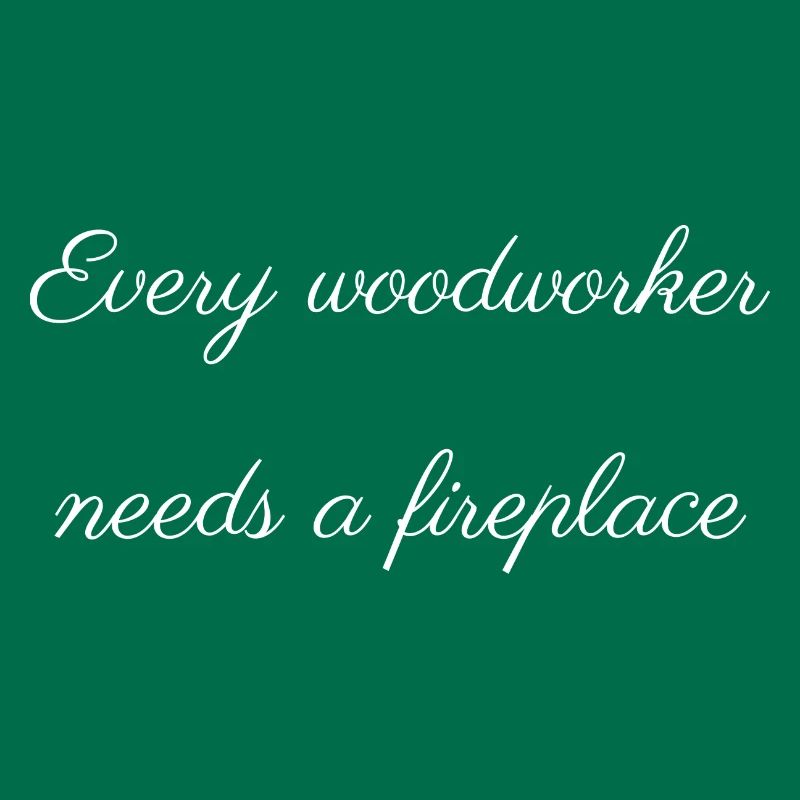 present idea cabinetmaker forest work chop wood