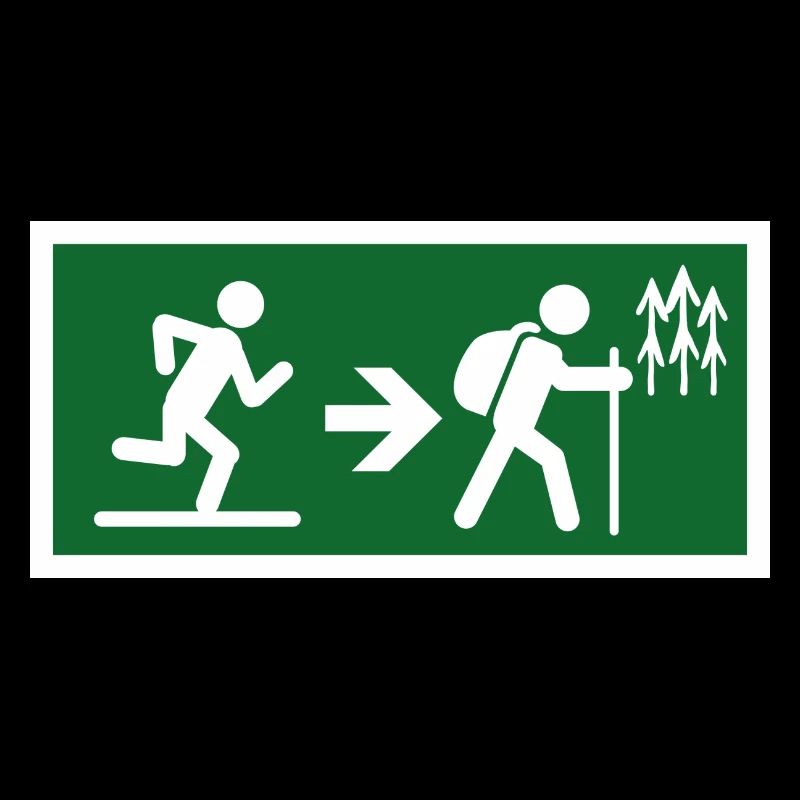 Ausgang zur Wanderung