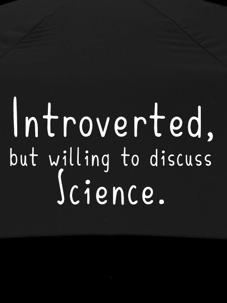 Introvert Scientist Funny Science Gift