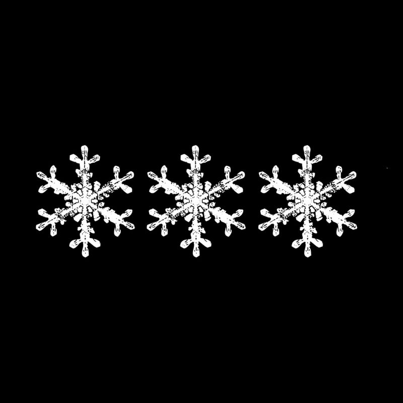 3 flocons de neige 3 flocons de neige Noël Noël