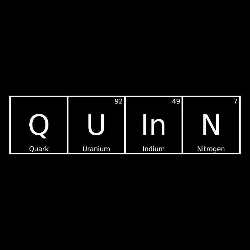 Quinn Surname First Name Chemistry Periodic Table Elements