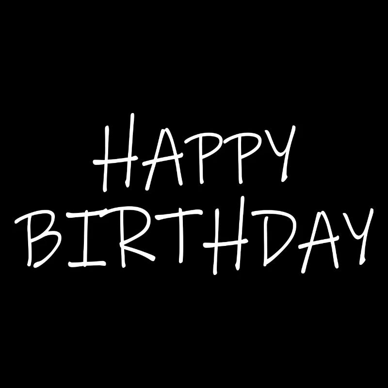 Happy Birthday Geschenk Geburtstag
