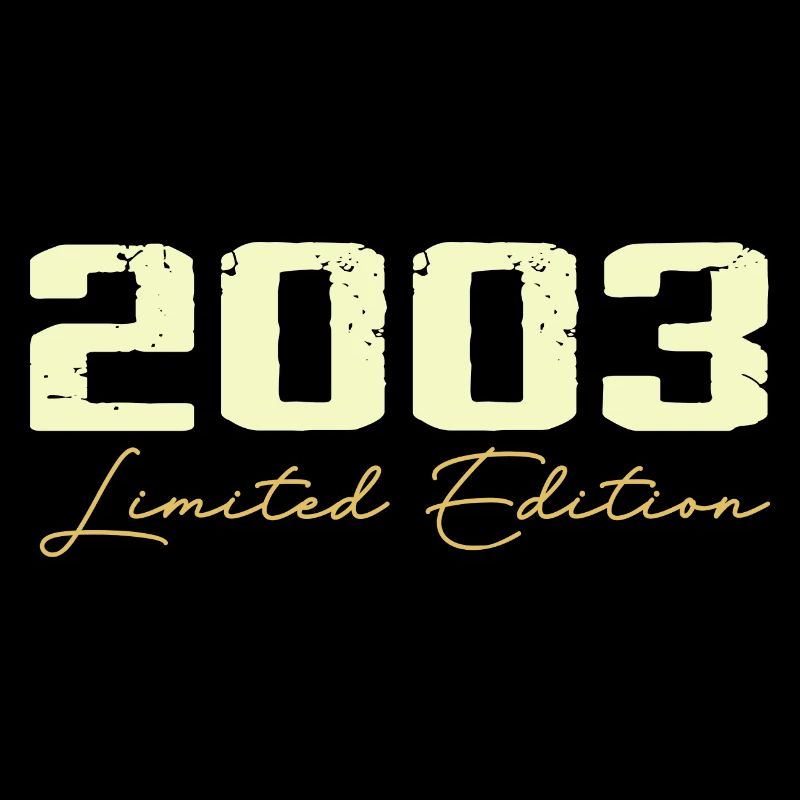 2003 Édition Limitée - 2003 Cadeau D'anniversaire