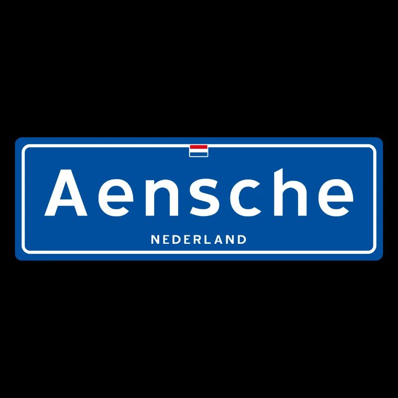 Panneau de nom de lieu Aensche (Enschede)