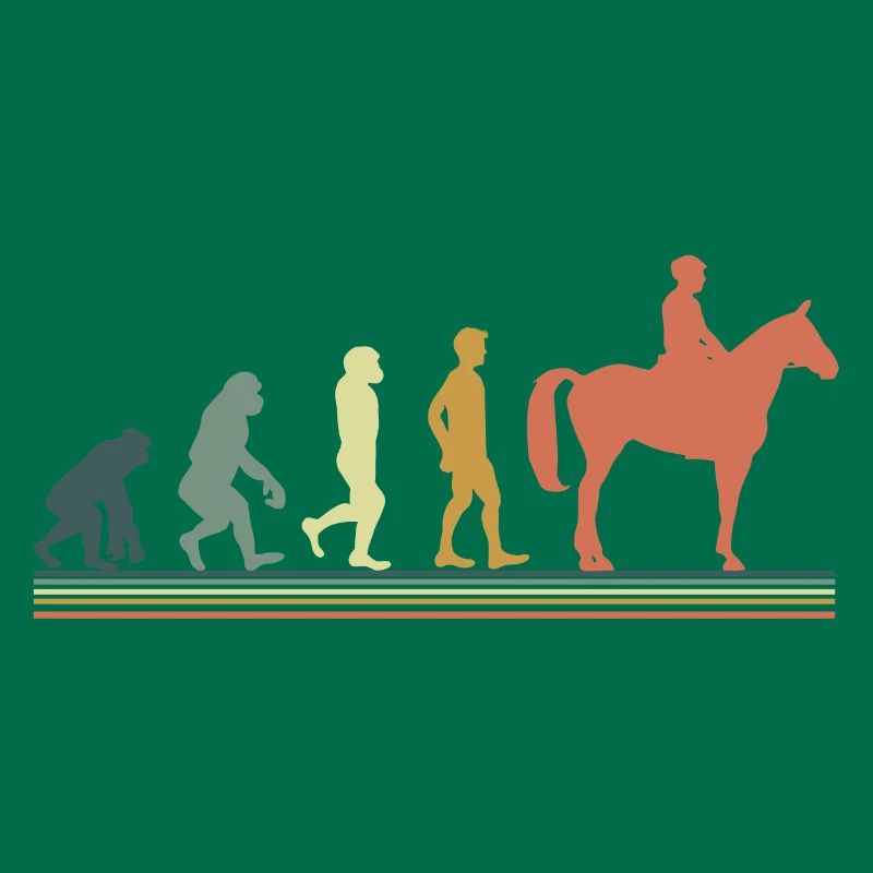 Evolution cheval