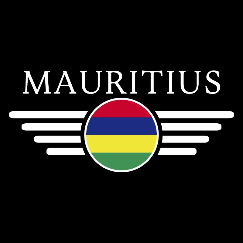 I Love Mauritius, T-Shirt Design Style Élégance