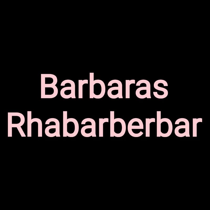 Bar à la rhubarbe de Barbara