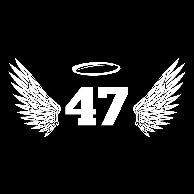 Numéro 47 ange - 47e anniversaire ailes