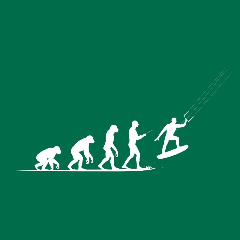 Evolution Kiteboard kite kite surf Retro