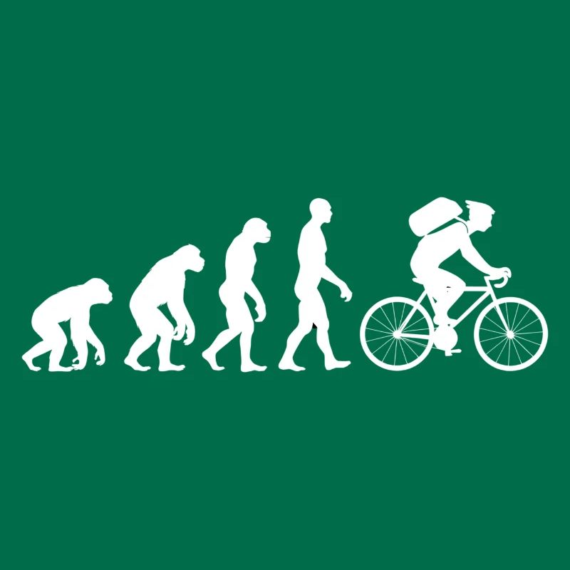 Vélo Evolution Cycliste Vélo Biker Cyclisme