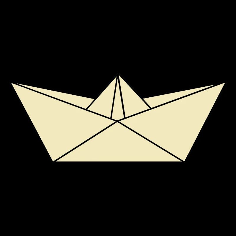 Papierschiffchen