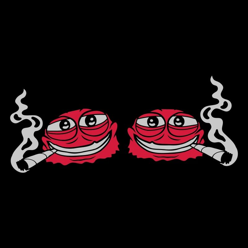 2 Hanf rauchende Monster