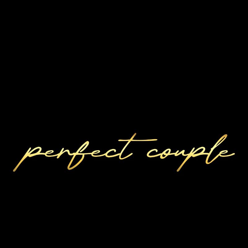 King and Queen King Gift black and gold