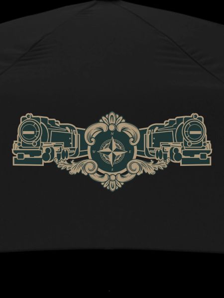 Vinted retro railway logo