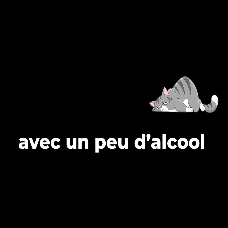 J'ai séché mes larmes avec un peu d'alcool design