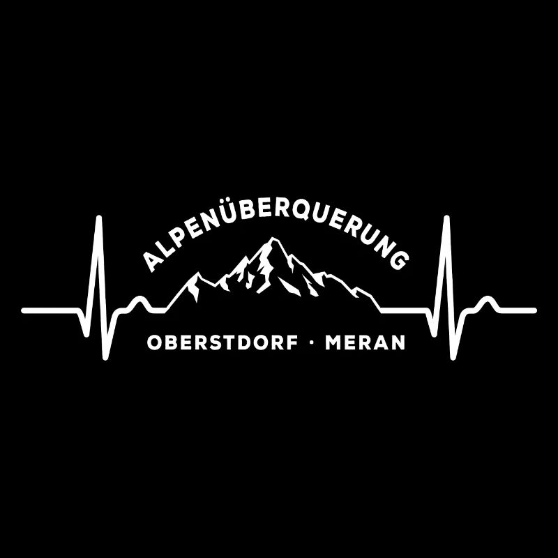 Alpenüberquerung Oberstdorf Meran Herzkurve Puls
