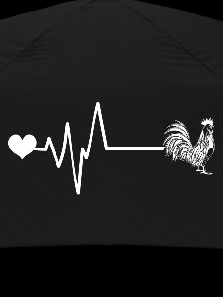 Rooster Pulse Heart Love