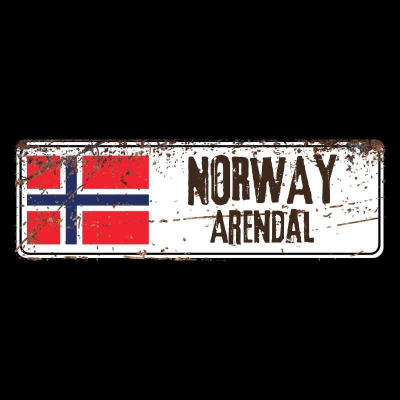 Drapeau d’Arendal Norvège