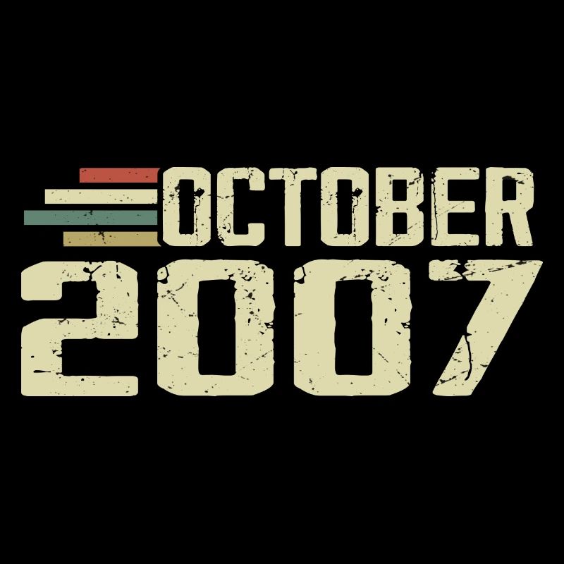 October 2007 - Birthday in October 2007