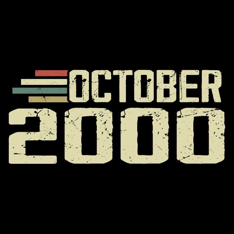 October 2000 - Birthday in October 2000