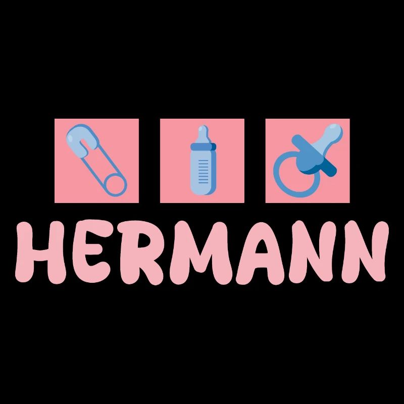 Hermann als Schnuller