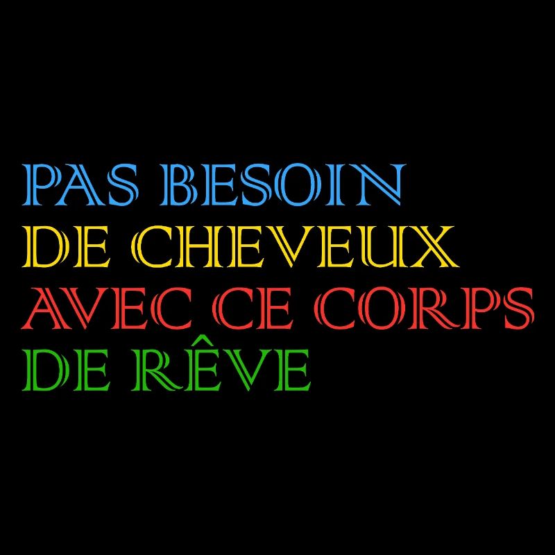 Pas besoin de cheveux avec ce corps de rêve