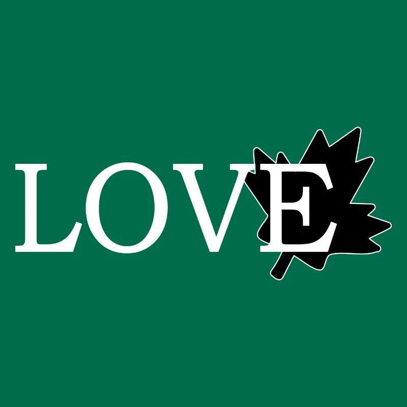 Amour Feuille d'érable du canada