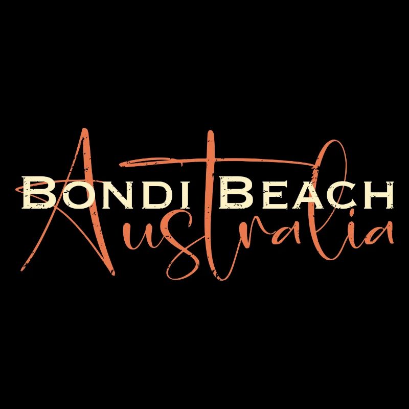 Bondi Beach, Australie, style vintage