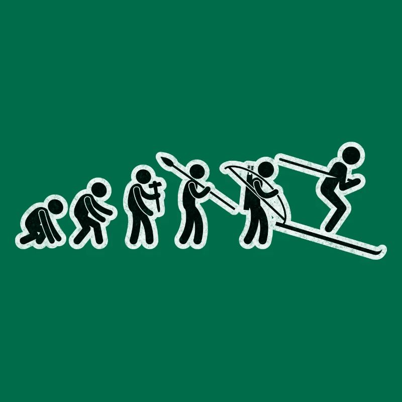 Evolution Ski Noir Grunge