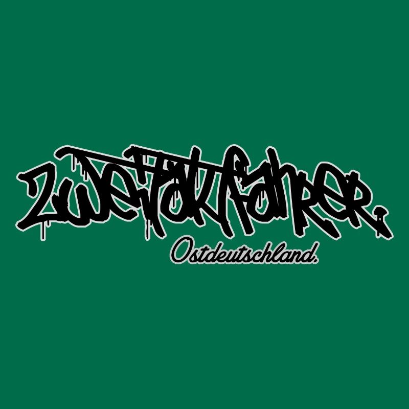 Zweitaktfahrer // Schriftzug