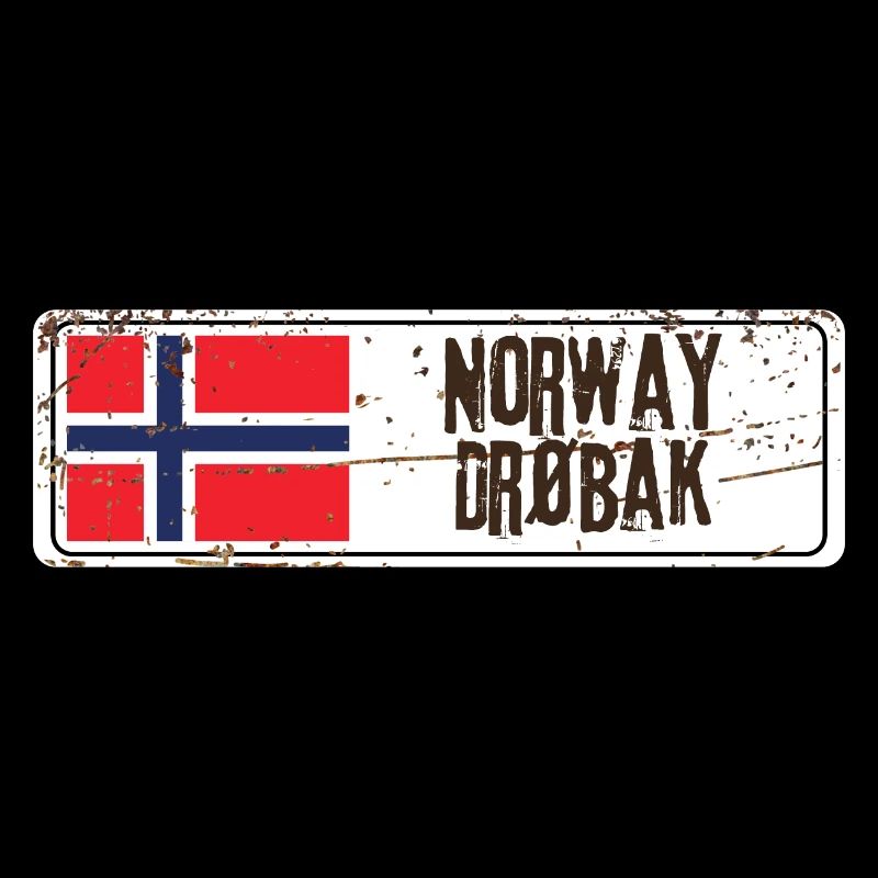Drøbak Norway Flag