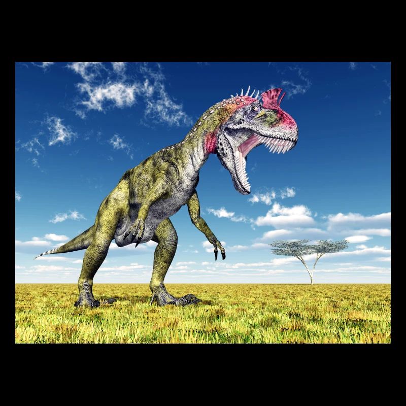 Dinosaure Cryolophosaurus