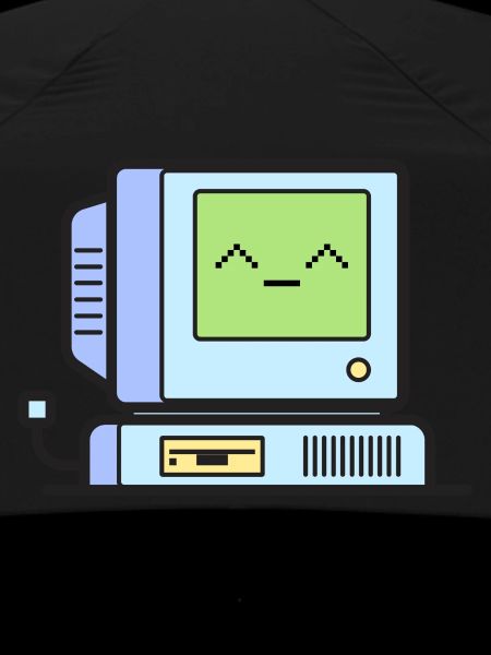 Happy Retro Computer