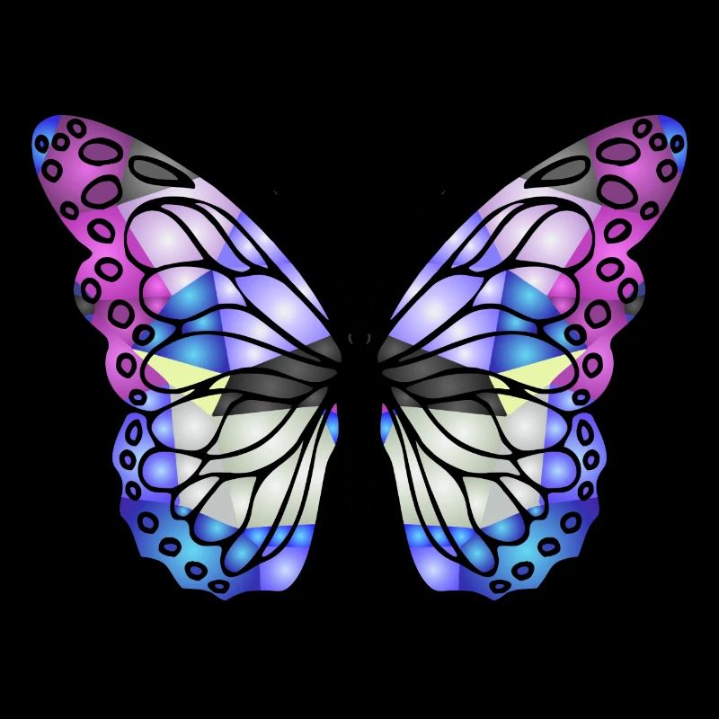 Bunter Schmetterling