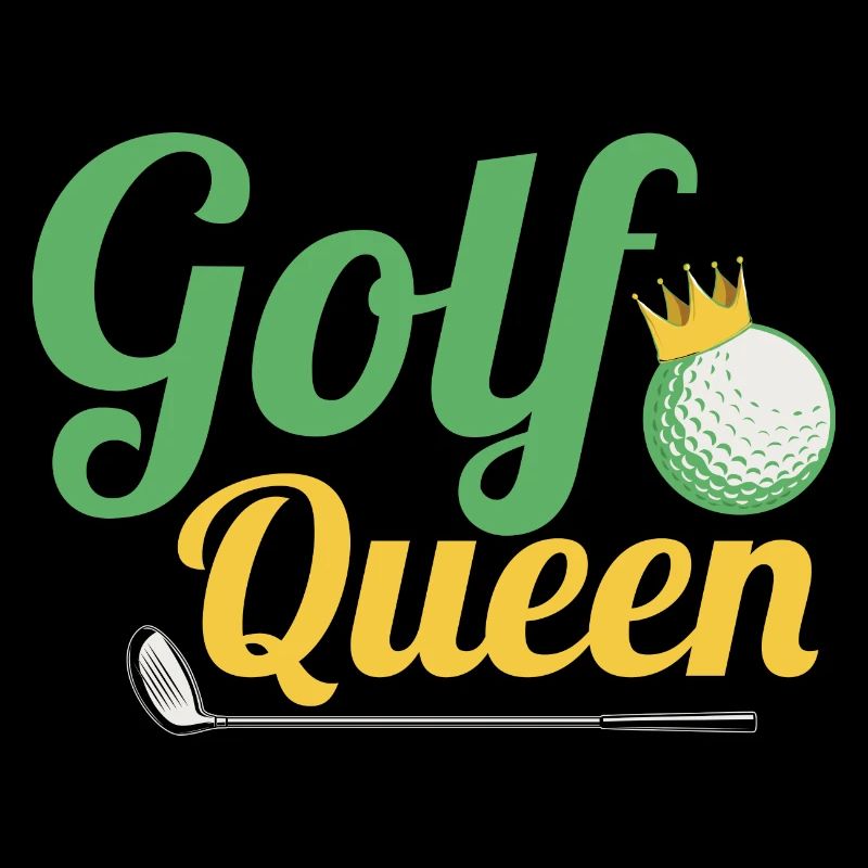 Golf Queen Par Tee Golfing