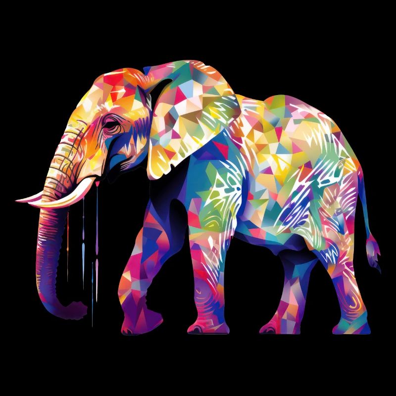 elefant bunt