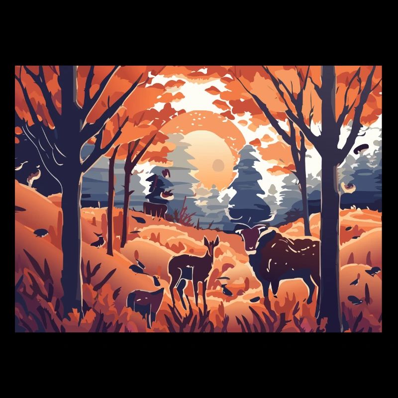 Champs sous le soleil (Collection d’automne)