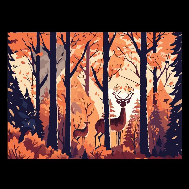 Paysage d’automne (Collection d’automne #10)