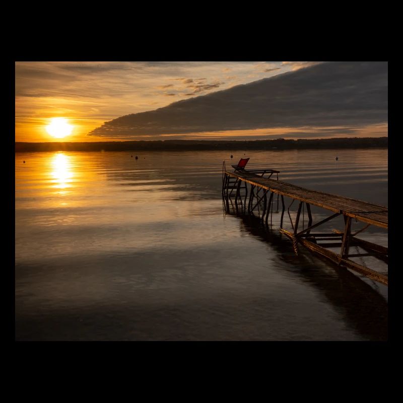 Sunset at Lake Ammersee