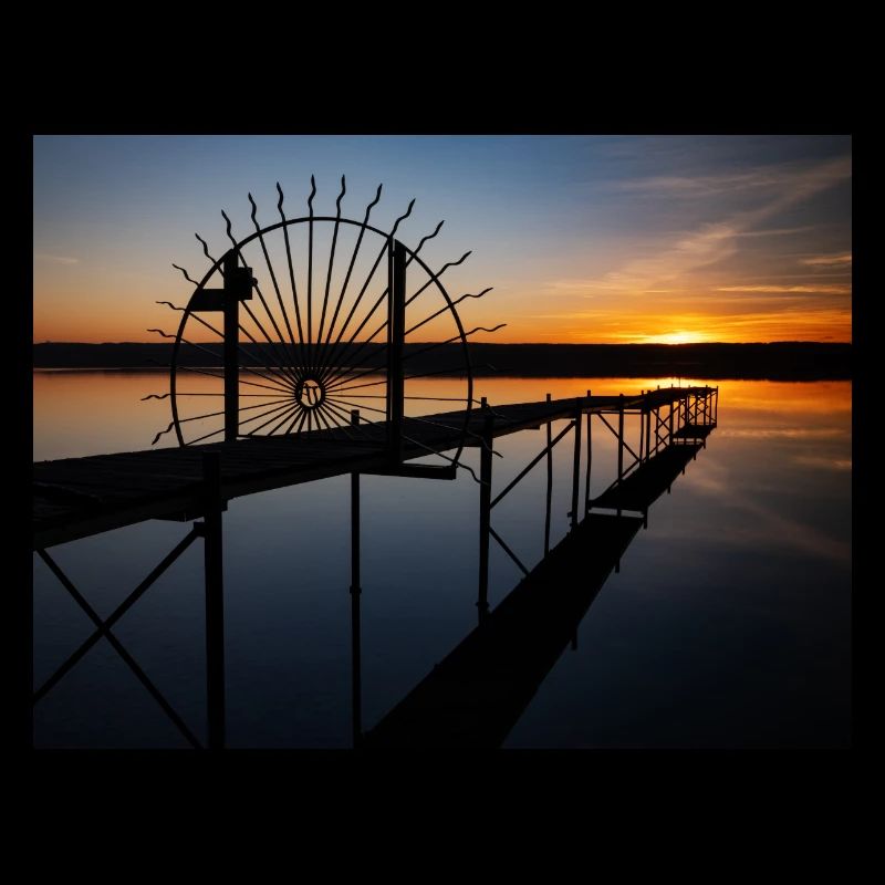 Sunset at Lake Ammersee
