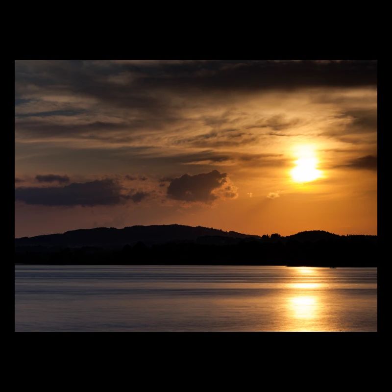 Sunset at Lake Staffelsee