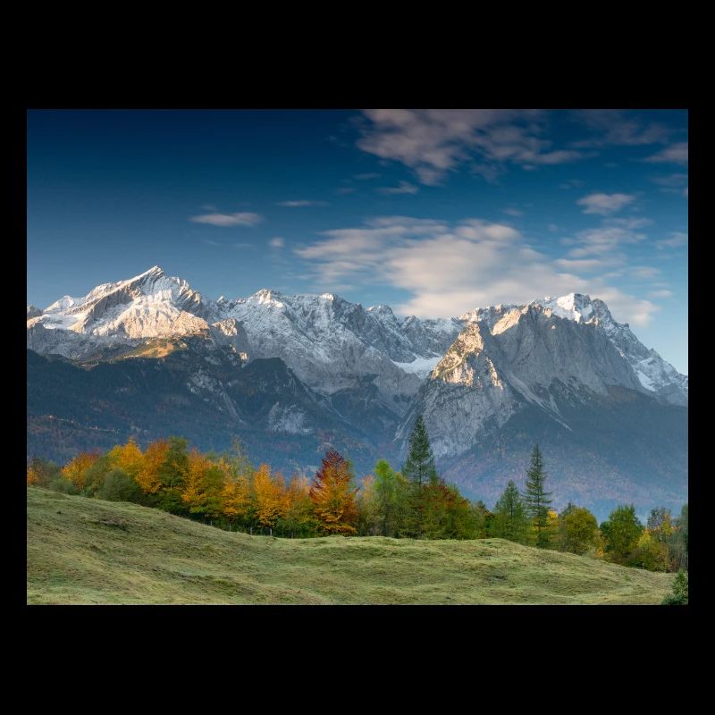 Herbststimmung unterhalb der Zugspitze
