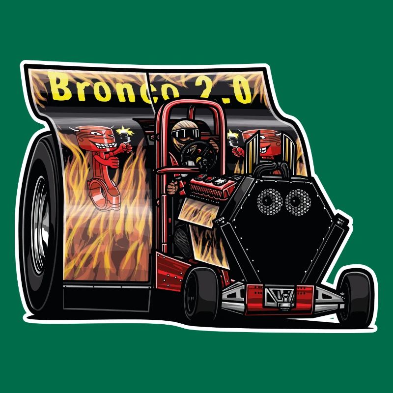 Tractor Pulling // Illustration