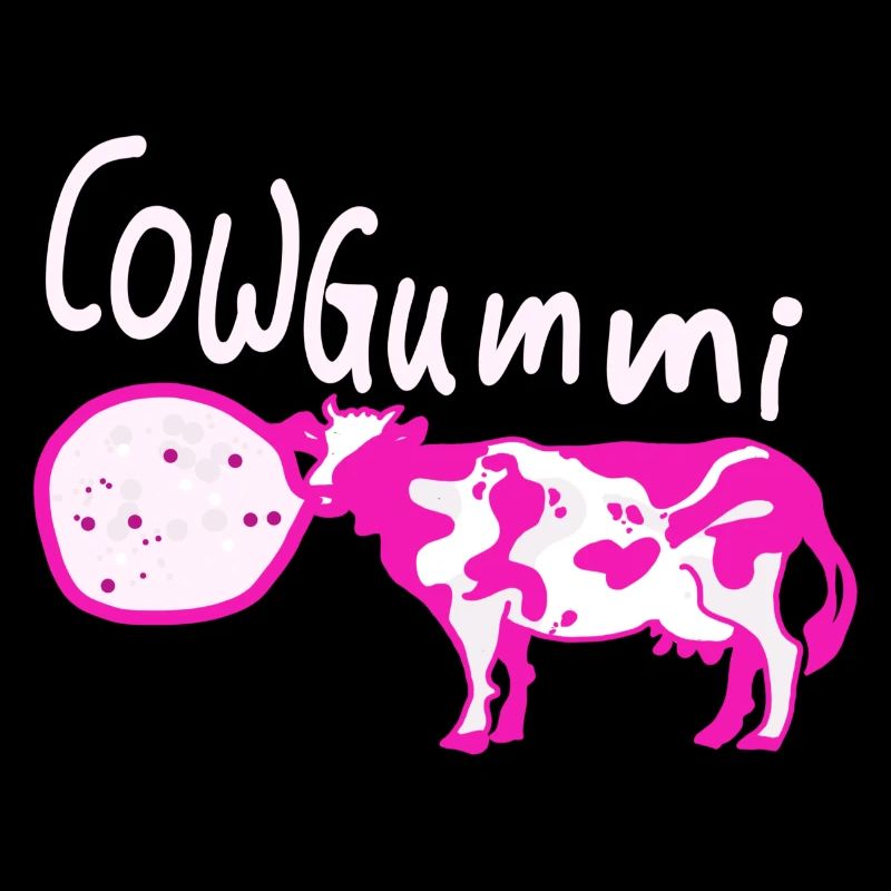 Kuh Kaugummi Kühe
