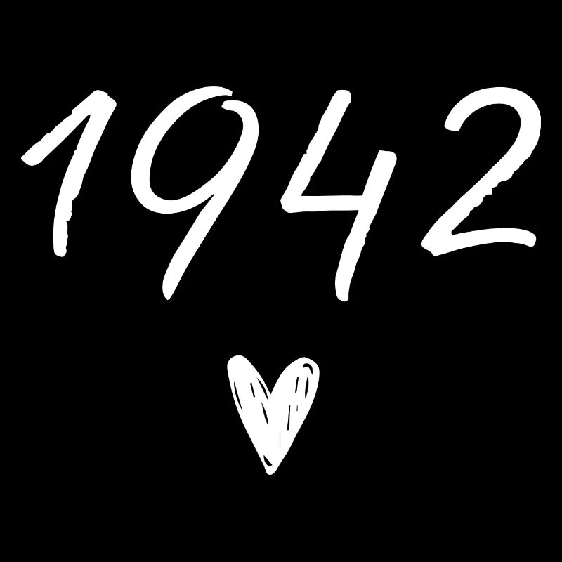 1942 coeur anniversaire