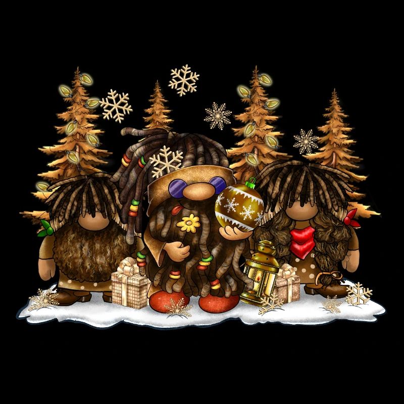 Noël Afro Gnome