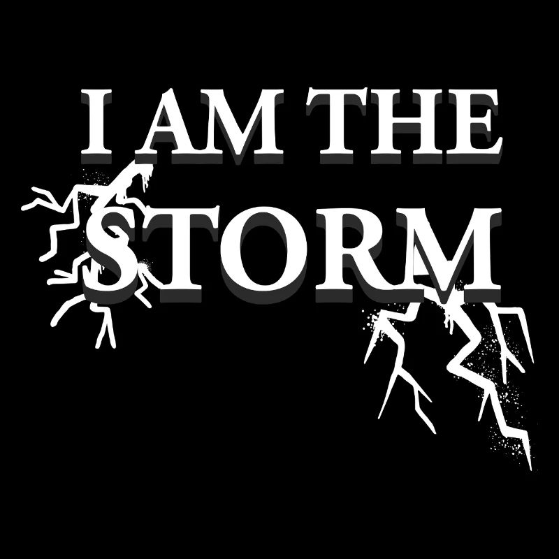 Crâne Marin Je Suis La Tempête Orage