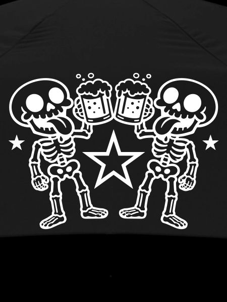 Skeleton Beer Cheers
